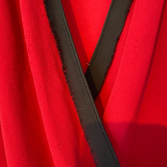 Sheer Deep V Neck Blouse - Picture 3 of 9